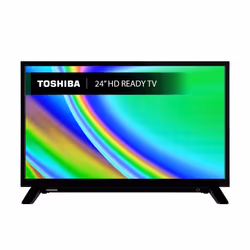 Toshiba 24WV2463DB, 61 cm (24"), 1366 x 768 pixels, HD, DLED, Smart TV, Black