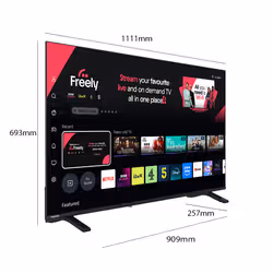 Toshiba 50UV1563DB Smart TV 50 inch LED 4K UHD VIDAA Black - Additional view 3