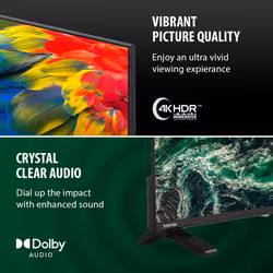 Toshiba 55UV1563DB Smart TV 55 inch LED 4K UHD VIDAA Black - Additional view 4