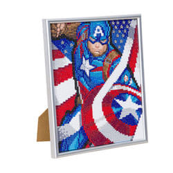 Craft Buddy Crystal Art Thor / Captain America Picture Kit - Captain America