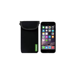 Apple Samsung HTC Sony Huawei LG HTC Black Neoprene Phone Pouch Sock Cover Case