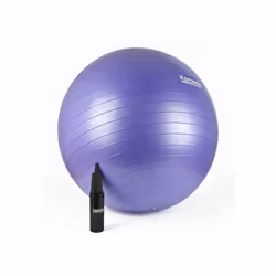 Yoga Ball - Anti-Burst Exercise Pilates Fitness Balance Pregnancy Core Workout - 65cm, Purple