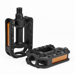 Kids Bike Pedals 1/2" Childrens Half Inch Bicycle - Black