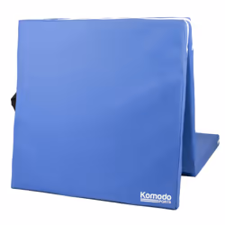 Tri Folding GYM MAT Yoga Exercise Floor - Blue