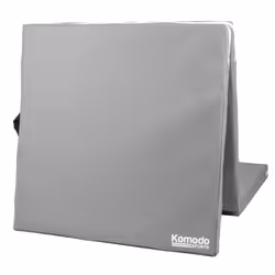 Tri Folding GYM MAT Yoga Exercise Floor - Grey