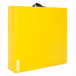 Tri Folding GYM MAT Yoga Exercise Floor - Yellow