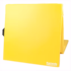 Tri Folding GYM MAT Yoga Exercise Floor - Yellow
