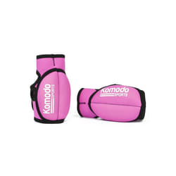 Pink Weighted Gloves Wrist Hand Training Weights - 2 x 1kg = 2kg