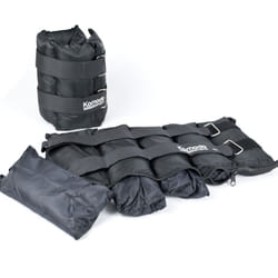 Komodo Adjustable Ankle Weights Pair â Max 10kg (5kg Each)