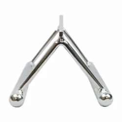 Double V Row Close Grip Metal Handle Multi Gym Cable Attachment Bar