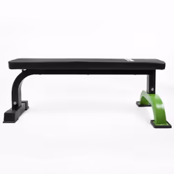WEIGHT BENCH Flat Home Gym Chest Press Workout Back Cushion Support