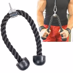 Tricep Bicep Rope Push Pull Down Rope Cable Multi Gym Weightlifting