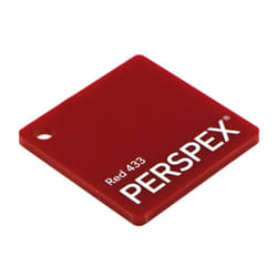 3mm Gloss Red Acrylic Sheet 210 x 297 (A4)