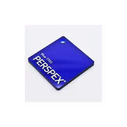 3mm Translucent Dark Blue Acrylic Sheet 1000 x 1000
