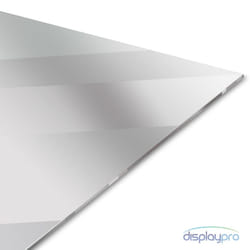 Silver Mirror Acrylic Sheet - 85 x 55