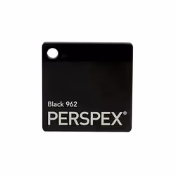 3mm Gloss Black Acrylic Sheet 297 x 420 (A3)