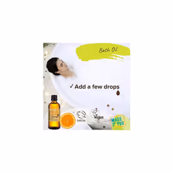 Naissance Sweet Orange Essential Oil (no. 105) 100ml - Pure, Natural, Cold Pressed, Cruelty Free, Vegan and Undiluted - Use in Aromatherapy & Dif