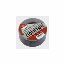 TIMco CTSILVER Cloth Tape Silver 50m x 48mm