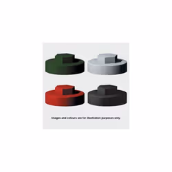 TIMco 1608B29CAP Hex Cover Cap VanDyke Brown 5/16" x 16mm Bag of 1,000