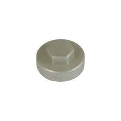 TIMCO Hex Head Cover Caps Metallic Silver - 16mm Bag OF 1000 - 16S7500CAP