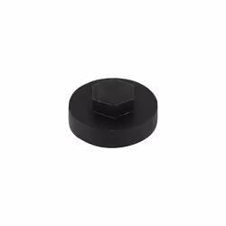 TIMCO Hex Head Cover Caps Black - 19mm