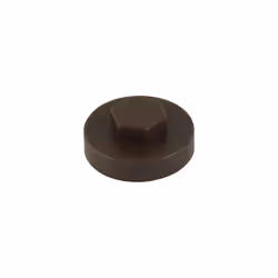 TIMCO Hex Head Cover Caps Van Dyke Brown - 19mm
