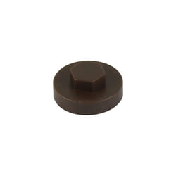 TIMCO Hex Head Cover Caps Van Dyke Brown - 19mm