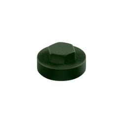 TIMCO Hex Head Cover Caps Juniper Green - 19mm