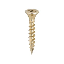 TIMCO C2 Strong-Fix Multi-Purpose Premium Countersunk Gold Woodscrews - 4.0 x 25