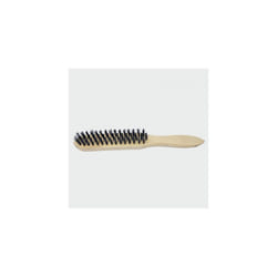 TIMco 3SBSS Wooden Handle Wire Brush SS 3 Rows