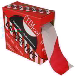 Timco Barrier Tape Red & White 500m x 70mm