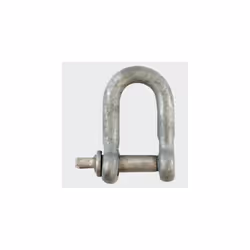 TIMco 6DSP Dee Shackle Galv 6mm Pack of 5