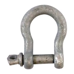 Taurus Bow Shackle 6mm Diameter Hot Dip Galvanised - Pre-Packed (5 Pack)