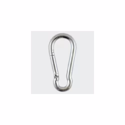 TIMco 5CHP Carbine Hook Zinc 5mm Pack of 5