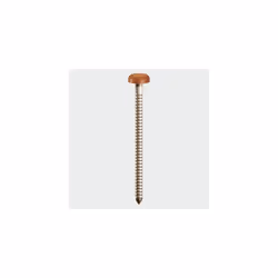 TIMco PP30CB Polymer Headed Pin Clay Brown 30mm Box of 250