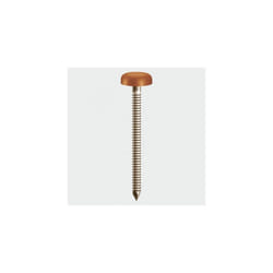 TIMco PN50CB Polymer Headed Nails Clay Brown 50mm Box of 100