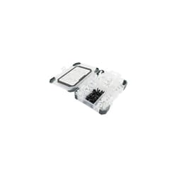 TIMCO Cable Clips Tray - 290pcs Mixed Tray - Including Twin and Earth (T&E) Flat Cable Clips, Round Cable Clips and Bell Wire Clips.