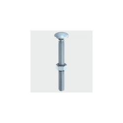 TIMco 1250CBP Carriage Bolt and Hex Nut BZP 12 x 50 Bag of 2