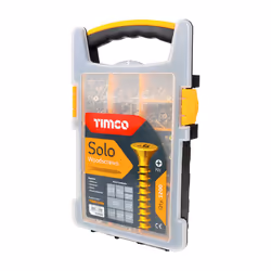 Solo Woodscrews Mixed Case Containing 1200 Screws