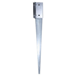 Taurus Drive in Post Spike - Bolt Secure Hot Dip Galvanised 75 x 600mm