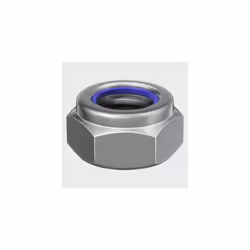 TIMco NT8SSP T Nylon Nut DIN 985 A2 Stainless Steel Bag of 10