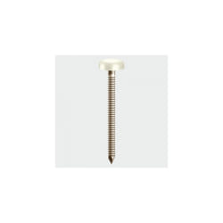 TIMco PN50WP Polymer Headed Nail White Bag of 25