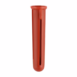 TIMco Plastic Plugs - Red 30mm - 450 Pack
