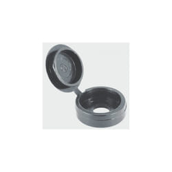 TIMco LHCCDGREYP Large Hinged Screw Cap D Grey Bag of 50