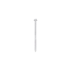 TIMCO Heavy Duty Timber Screws Hex Flange Head Exterior Silver,All Sizes,10pcs