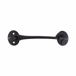 Timco Cabin Hooks Black - 8" (1 Pack Bag)