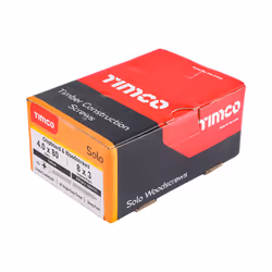 TIMCO Solo Countersunk Gold Woodscrews - 4.0 x 80
