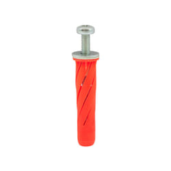 M5 x 90mm Multi-Fix Stella Fixings - Black - Pack of 4 - Red, 55mm