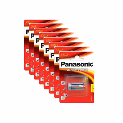 8 x Panasonic CR123A 3V Lithium Photo Battery 123 CR123 DL123 CR17345 Camera