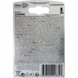 Energizer CR2032 3V Lithium Button Coin Cell Battery with Baby Secure Technology Pack of 2